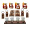 4 Horsemen of the Apocalypse - set Flight Board with 4ea Rocks Glasses, shot glasses, Rawhide keychains, Cedar Coasters